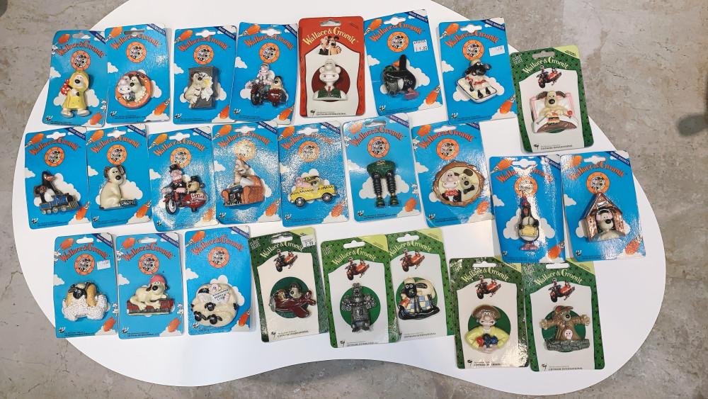 월레스와 그로밋 - 미개봉 마그넷 25종 풀세트 [빈티지]