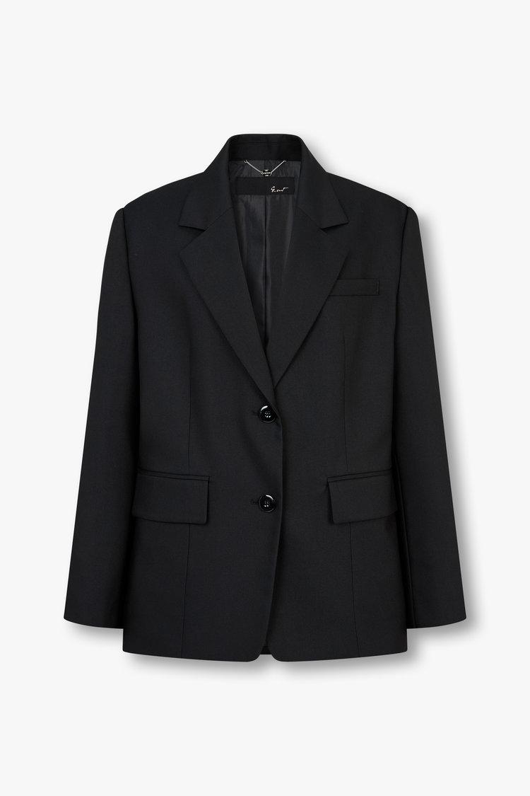 노치트 라펠 이지 싱글 자켓