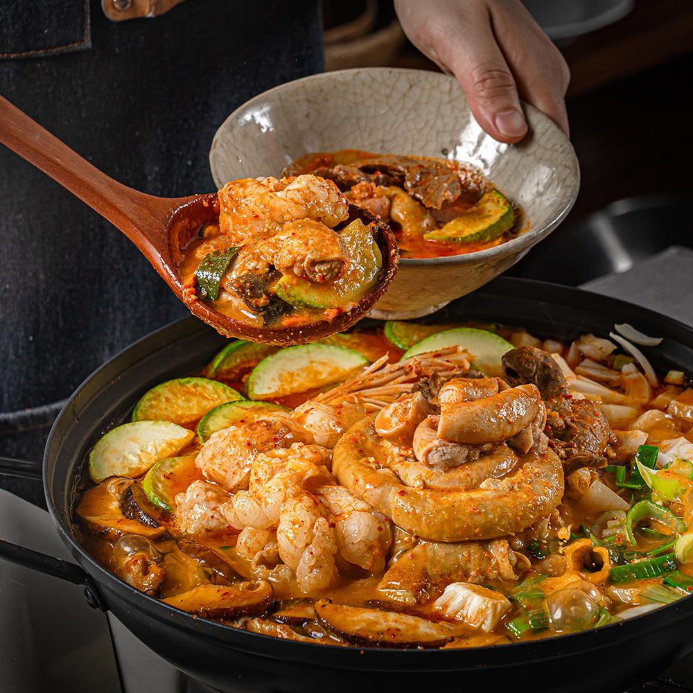 곱창전골 소곱창 가득한 캠핑음식 밀키트