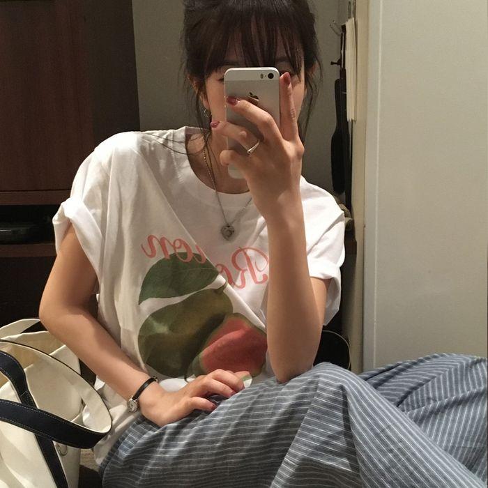 GUAVA BASIC FIT T SHIRTS WHITE
