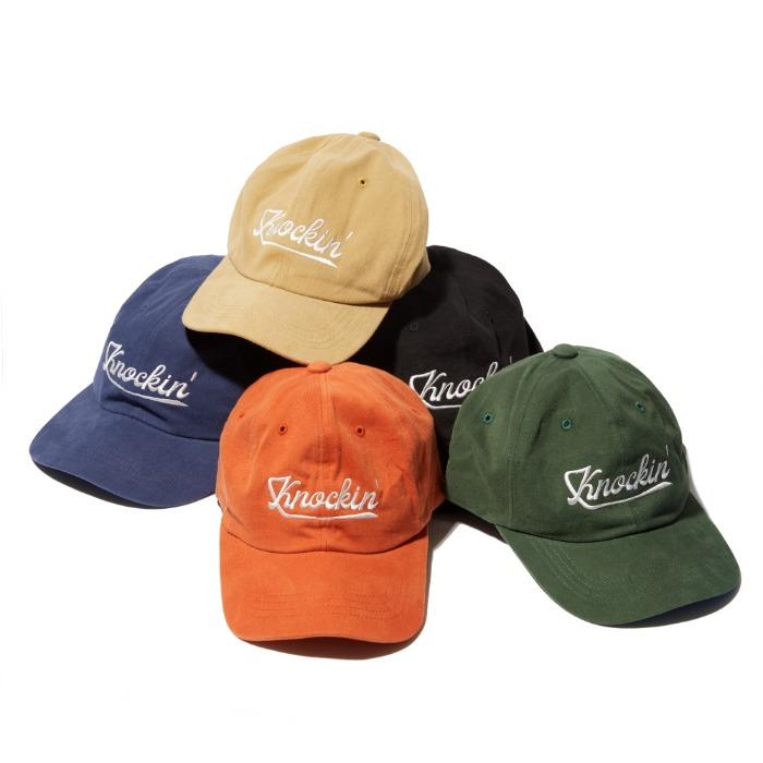 (30%SALE) (5color) KNOCKIN LOGO B.B CAP