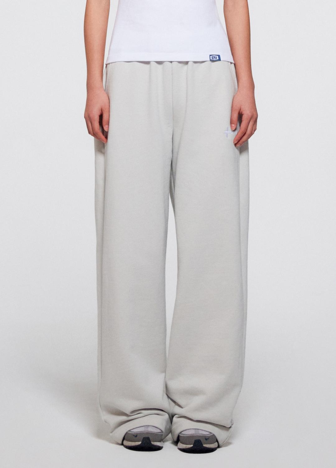 UNISEX ERA HEAVY SWEATPANTS - LIGHT GRAY