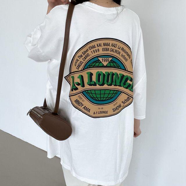 [빈티지반팔/남녀공용/빅사이즈/커플룩강추]비원 라운지 프린팅 반팔티 4color_클로드모어