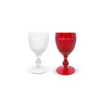 비코스 소주잔 55ml 투명/레드