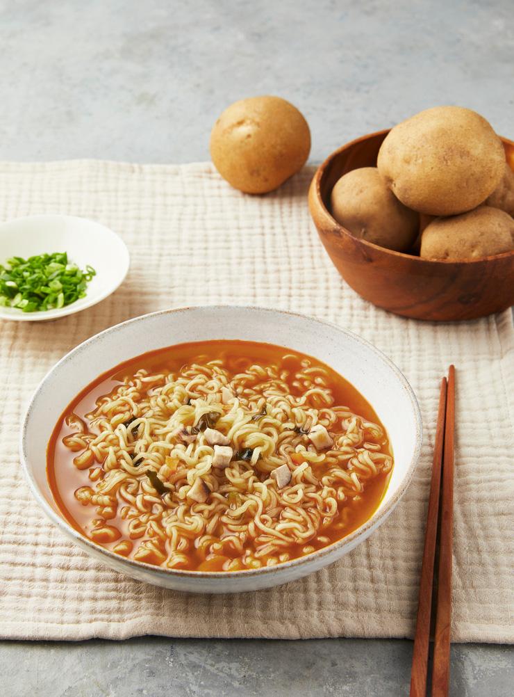 [초록마을] 국내산 감자로 만든 감자라면(110g)