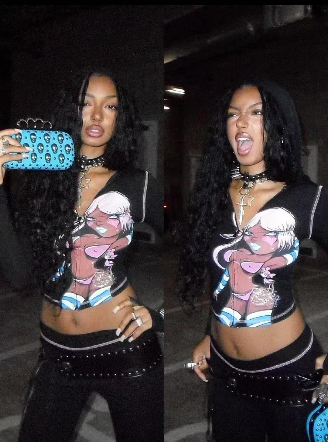 [새제품] 아이엠지아 Fafi blare 후드집업 | 후루츠패밀리