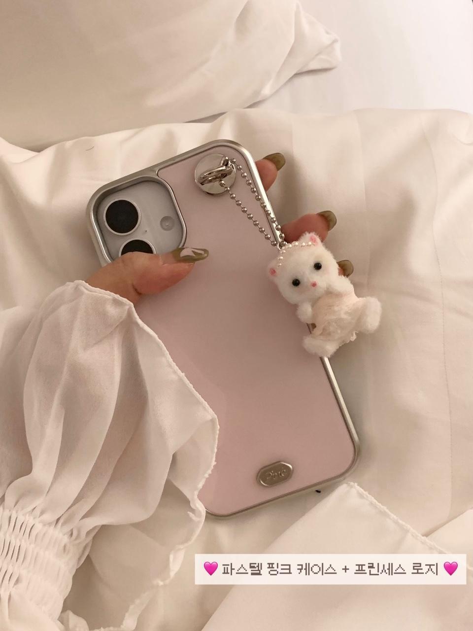 피네 파스텔 범퍼 케이스 (핑크)  _ 피네