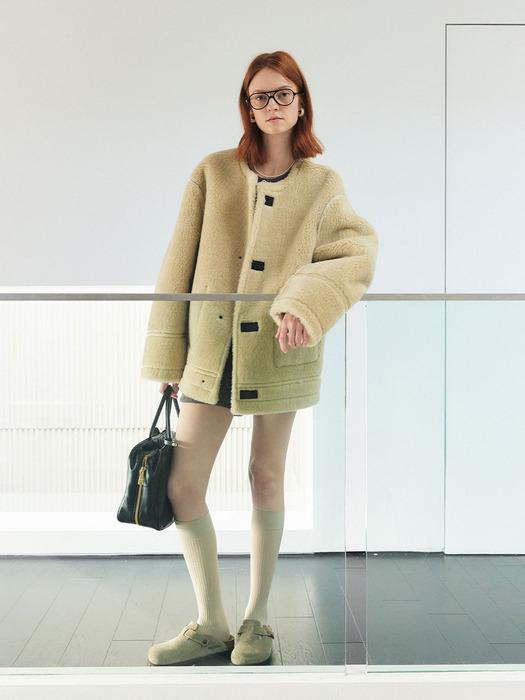 [리퍼브] 24 Fall_ Black Mustang Outer (Reversible)