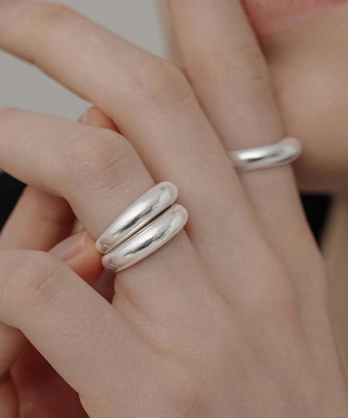 티오유(TOU)  [Silver925] 96 Semi Matte Bulging Silver Ring - 후기 | 무신사