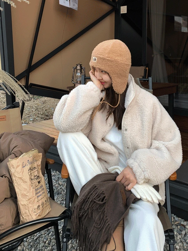 라트 후리스 양털 점퍼 / 2color