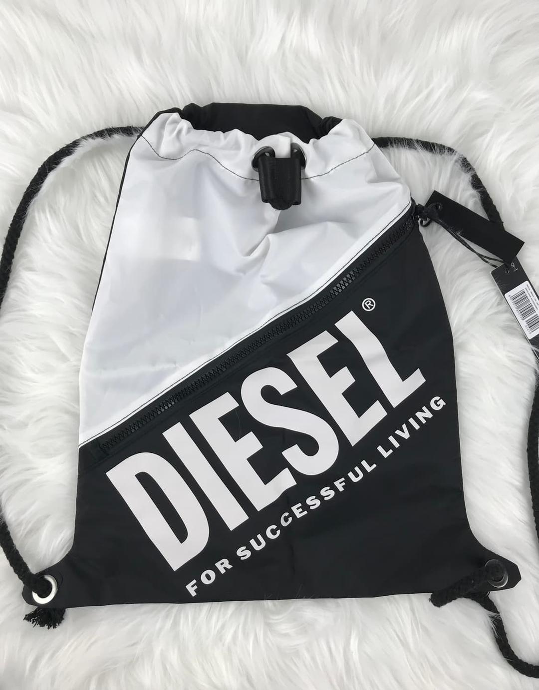 디젤 짐색 냅색 스트링백 백팩 빈티지 가방 y2k 고프코어 아카이브 레어 | 후루츠패밀리