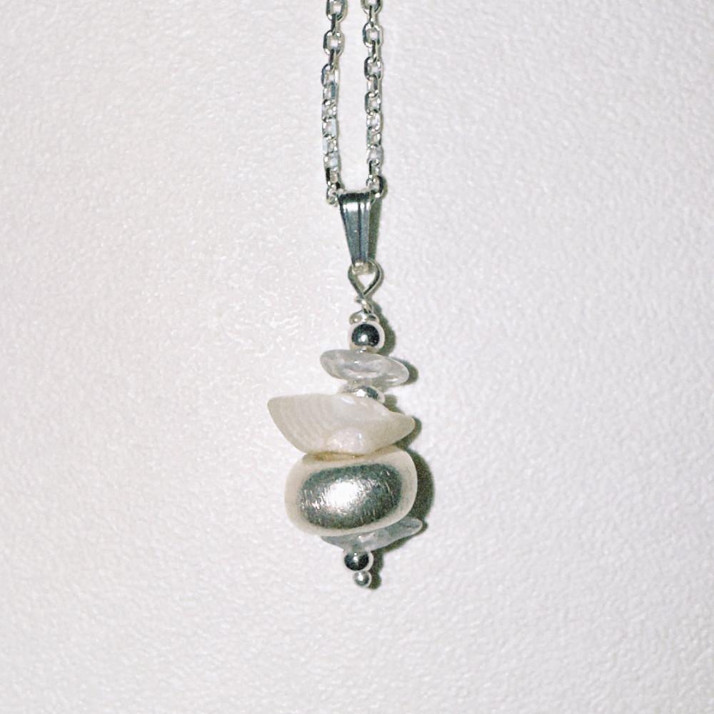 오무무 여행자의 돌 목걸이 1 traveller's stone necklace 1