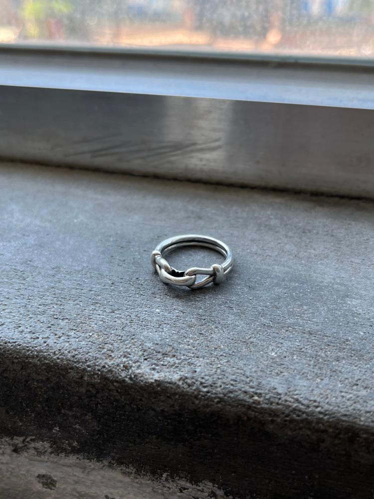2 chain ring (92.5 silver) - 순은 체인 반지