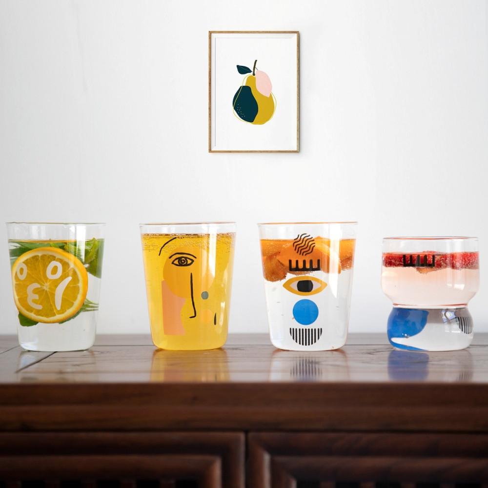 카사벨라 미야케 예쁜칵테일잔 맥주잔 홈카페 글라스 내열유리 해외구매