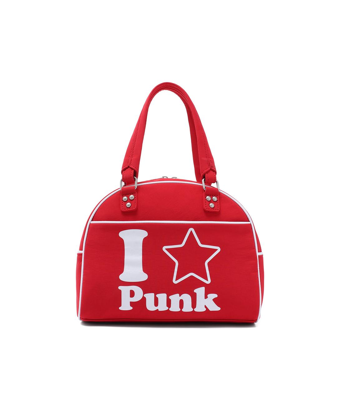 I LOVE PUNK BOWLING BAG_RED