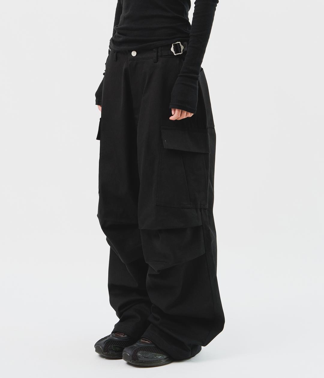 Fair Wide Cargo Pants (2color)