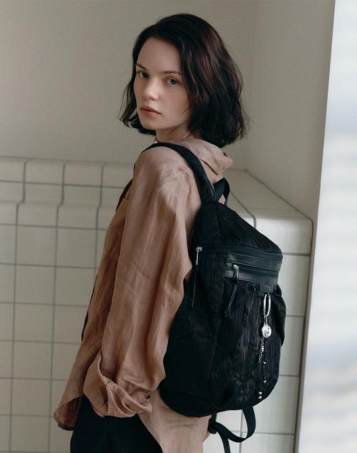 [ARCHE] 나일론/새틴 아르케 백팩 M 3color