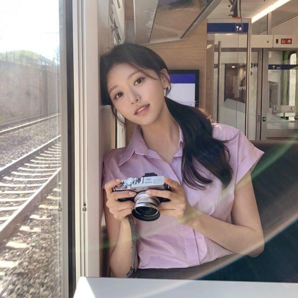 (반소매) 캘린 롤업 히든버튼 반팔 블라우스 셔츠 bs7602