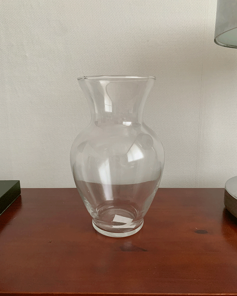 Dove glass vase