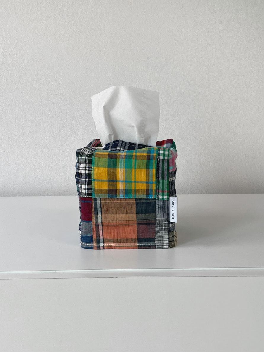 Patchwork tissue case (s) / Yellow