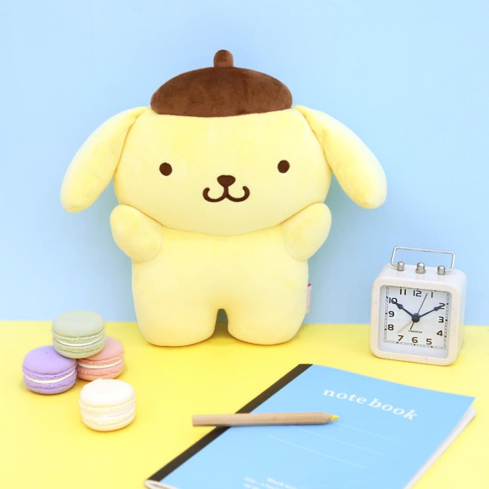 산리오 폼폼푸린 심쿵쿠션 큐티