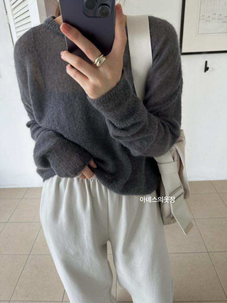 마레 슈퍼 키드 라운드 니트