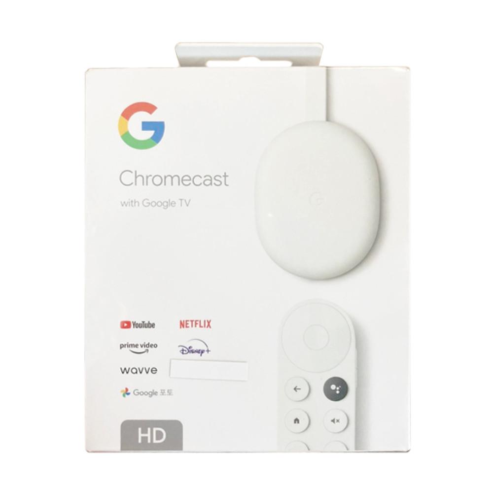 구글 코리아 정품 크롬캐스트4 HD 4세대 (국내정품) TV스트리밍 -LK-