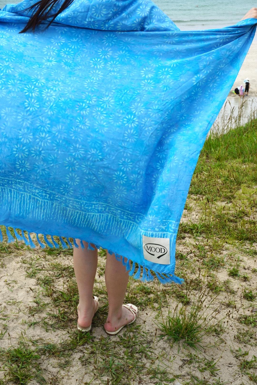MOOD SARONG - SKY BLUE SARONG 품절임박, 품절시 내년에 만나요!
