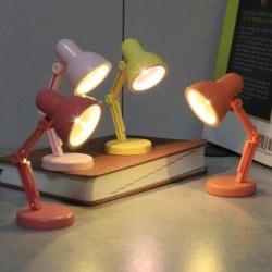 레트로 미니 독서등 컬러 스탠드 LED 조명 북라이트