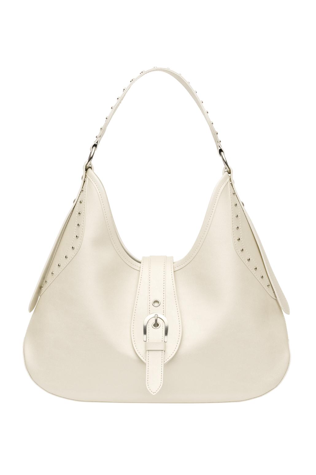 HALFSTUD HOBO BAG IVORY