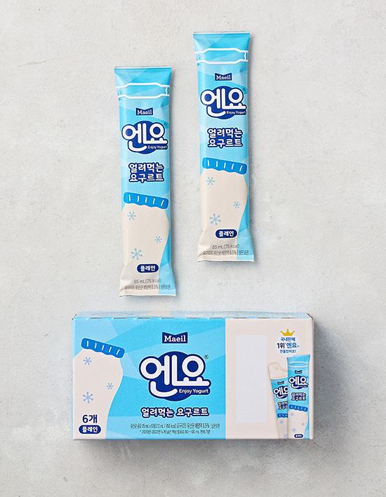 [엔요] 얼려먹는 요구르트 (85ml X 6개입)