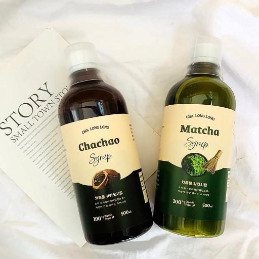 당도조절가능 진한 초코소스 / 유기농 말차시럽