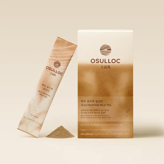 오설록 제주 호지차 밀크티 10입