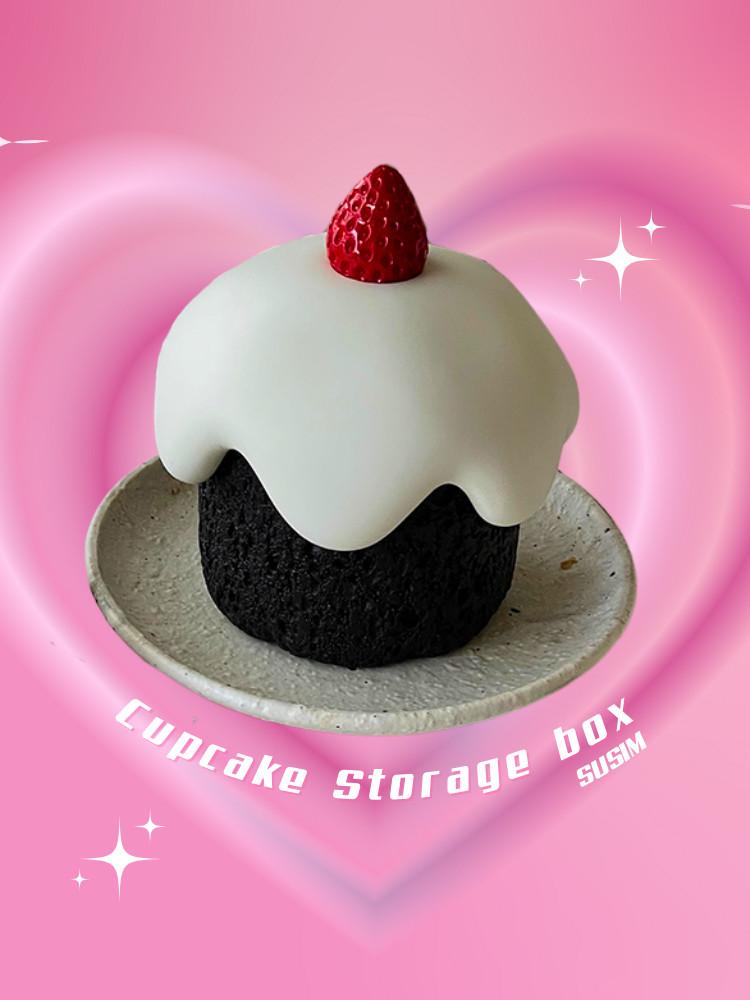 수심 Berry Cake Holder 케이크 다용도 꽂이 면봉 소품 주방 욕실 딸기 선물
