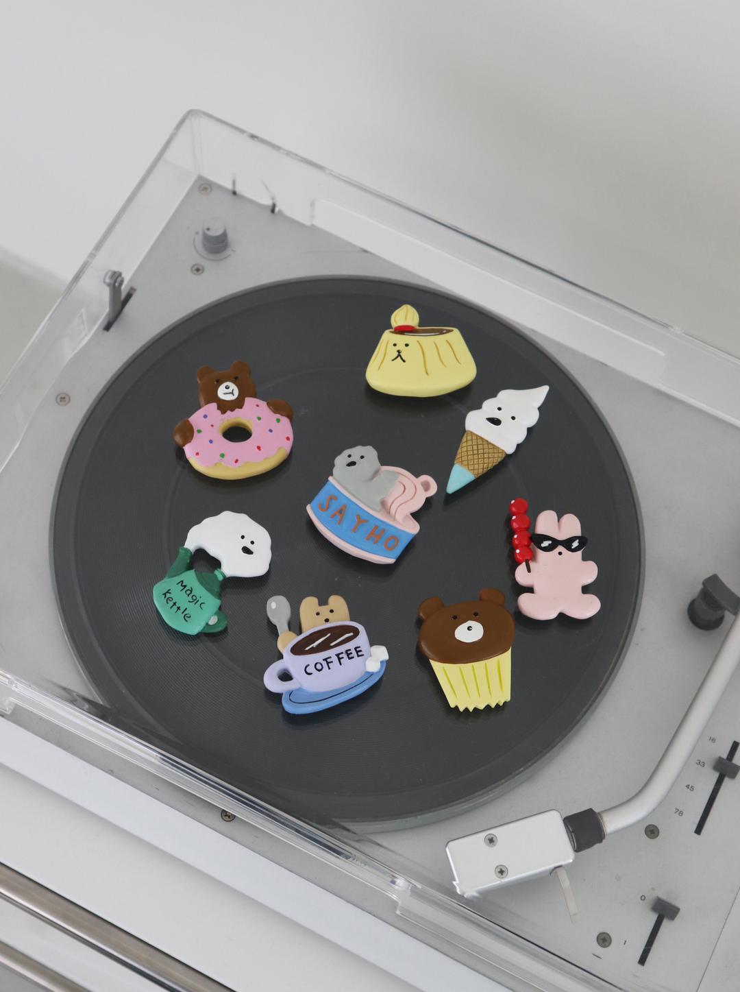 간식타임 마그넷