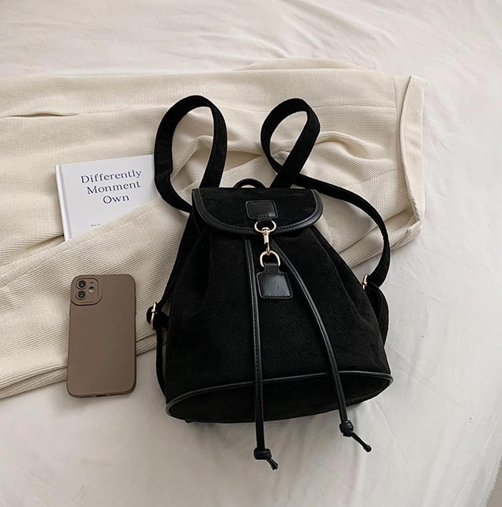 마엘라 스웨이드 백팩 스웨이드백팩