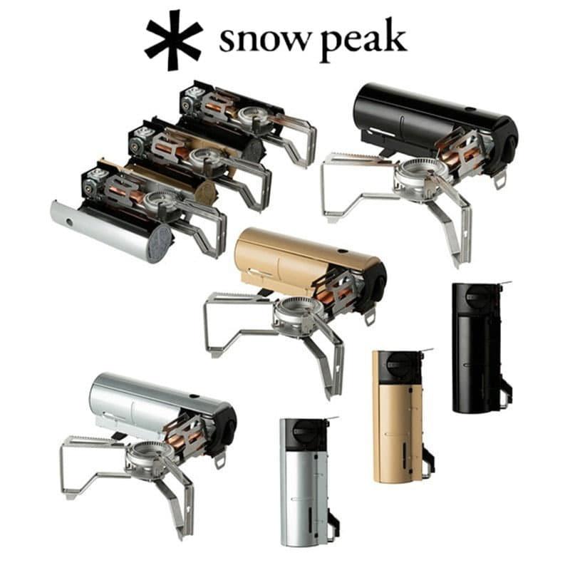 스노우피크 가든 앤 캠프 버너 캠핑 휴대용 스토브 접이식 GS-600-KR