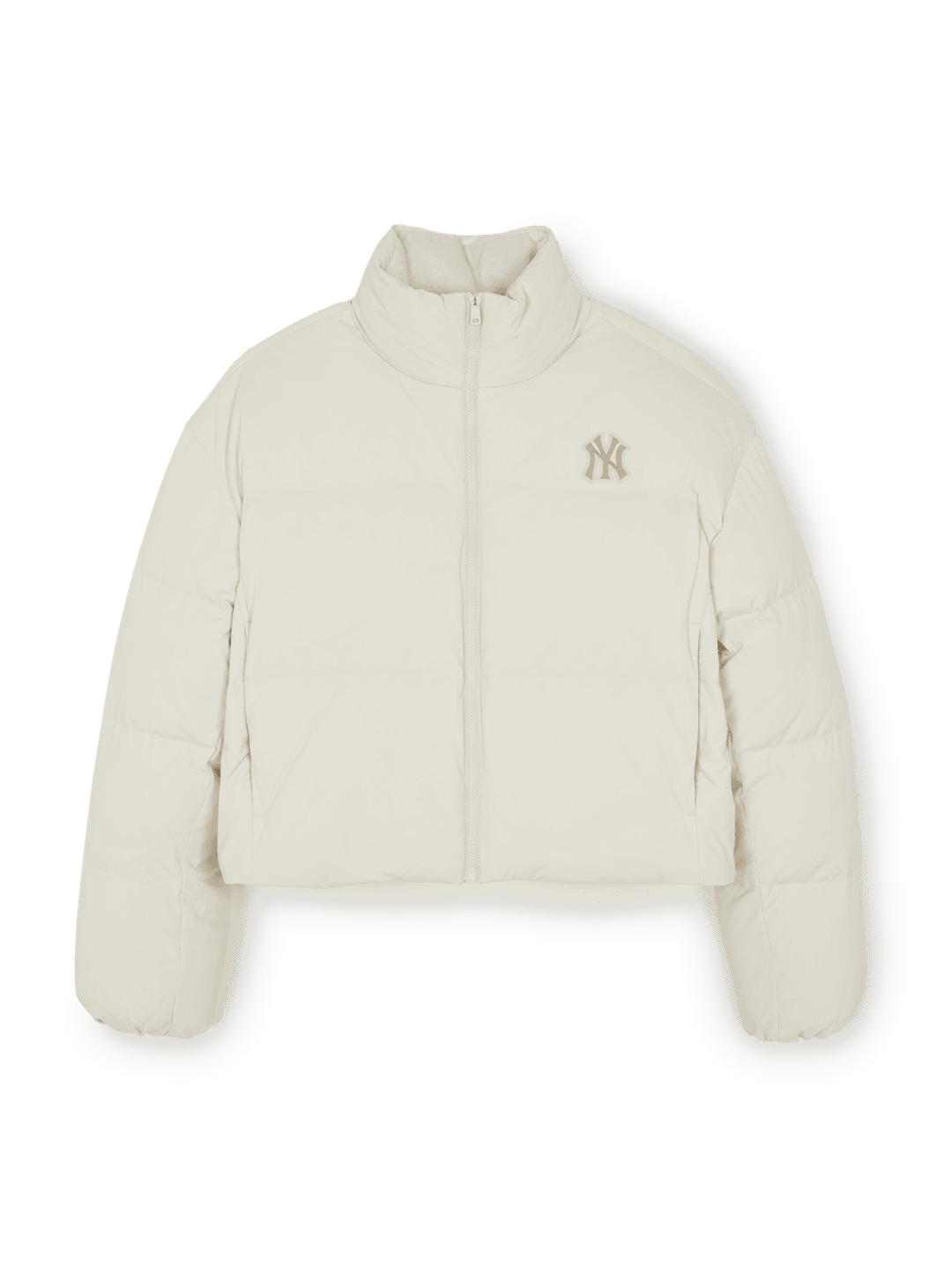 여성 크롭 베이직 커브 패딩 뉴욕양키스