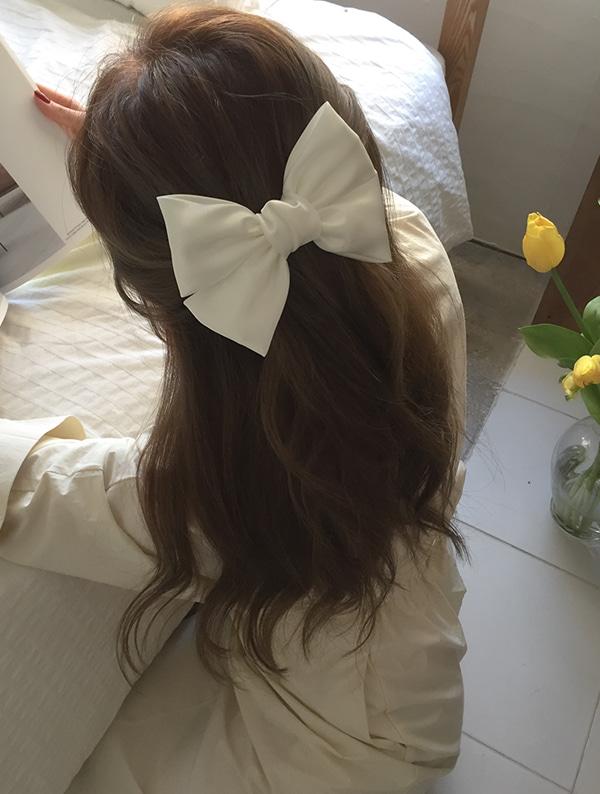 ☆TATIANA☆ Classy Silky Ribbon Hair clip HB2206 MUSINSA | TATIANA Classy Silky Ribbon Hair clip HB2206