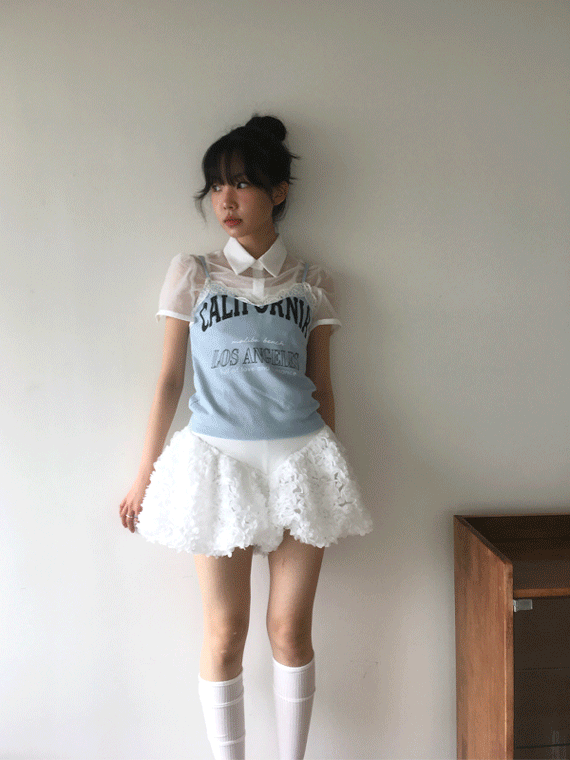 california lace sleeveless