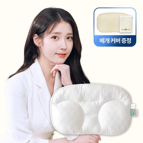 (+베개커버 증정) 슬립앤슬립 깊은잠베개, 화이트, S, 1개