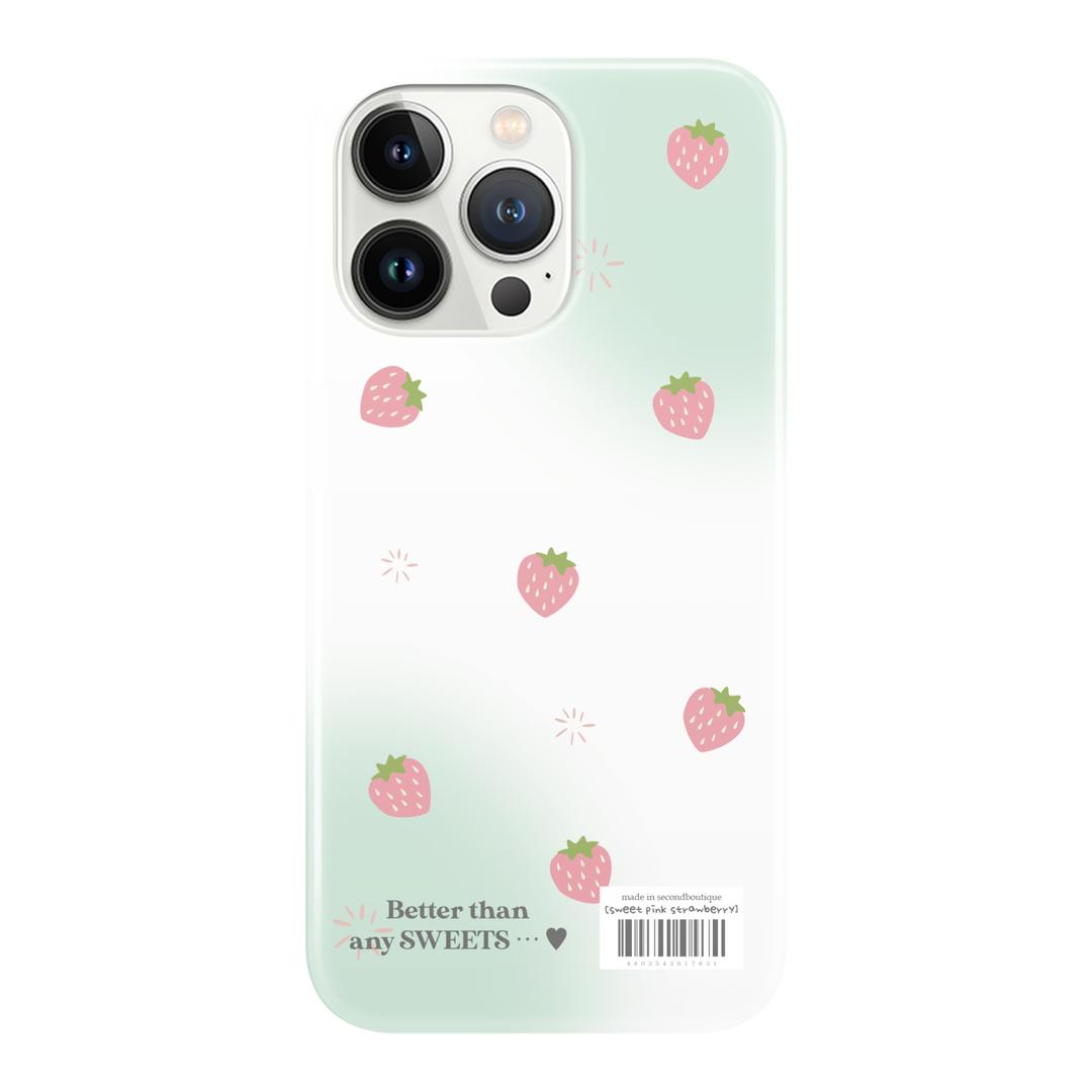 [hardcase] Fruit Fruit hardcase _ pink berry