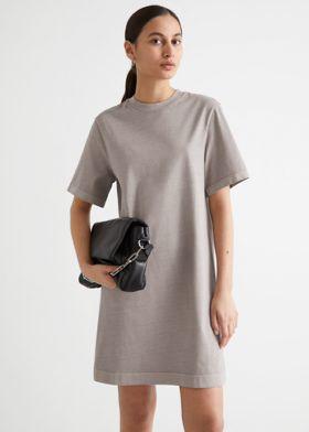티셔츠 미니 드레스
