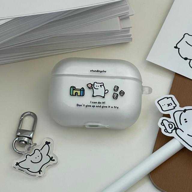 a home-grown flying squirrel airpods & BUDS case