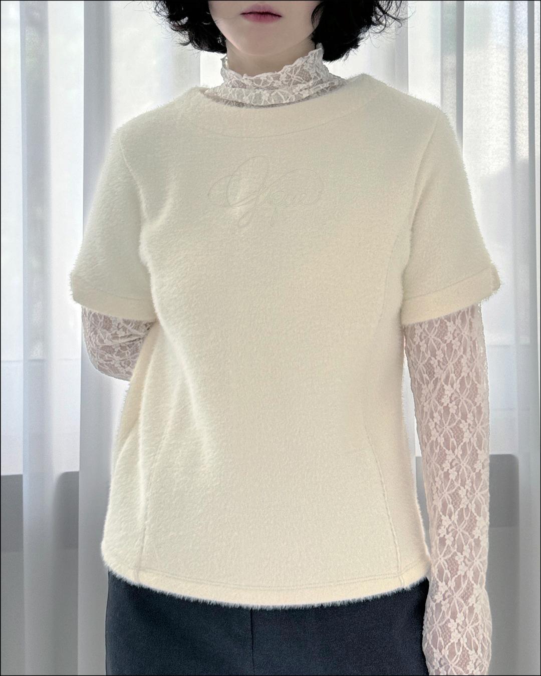 FUDGE T-SHIRT_LEMON CREAM