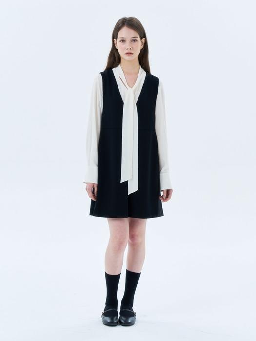 [Drama Signature] Sleeveless Mini Dress_2color