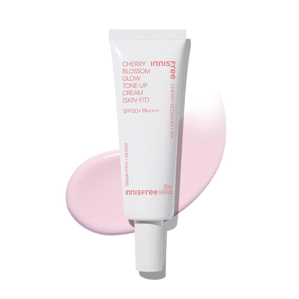 이니스프리 왕벚꽃 글로우 스킨핏 톤업 크림 50mL SPF50+ PA++++