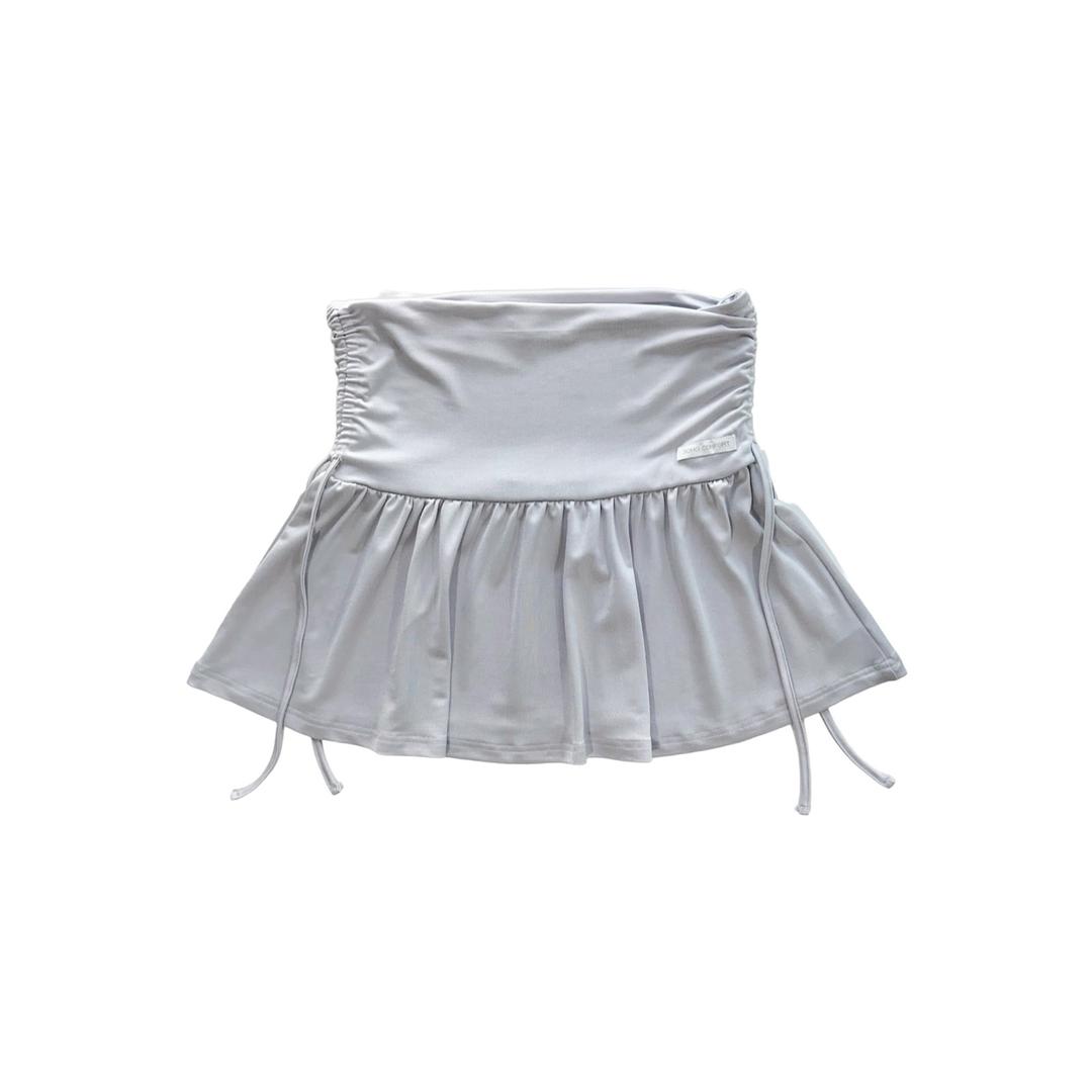 24-003 SHIRRING SKIRT (PEARL)