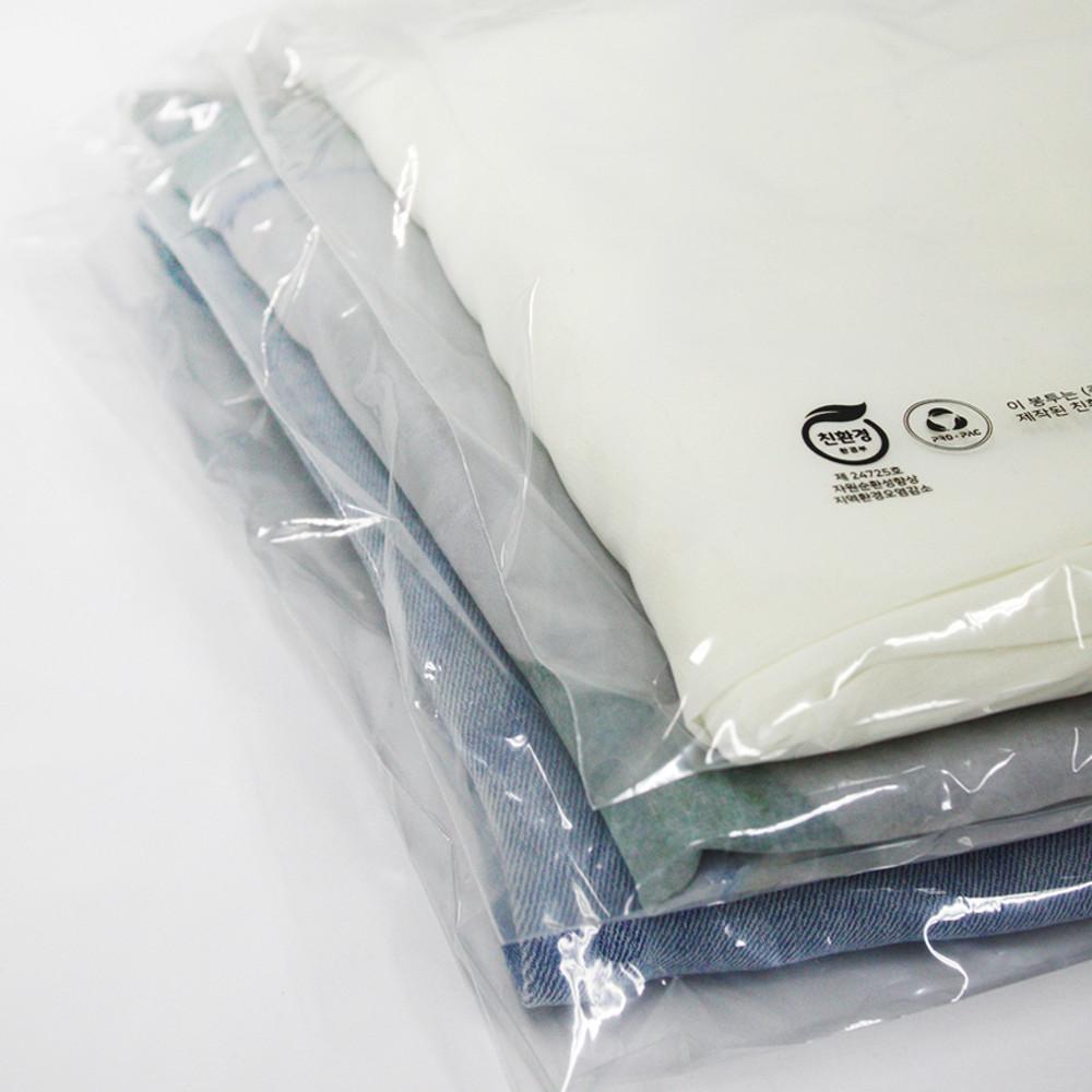 프로팩 재활용 투명 의류 폴리백 (S / M / L) 친환경 폴리백 LDPE HDPE