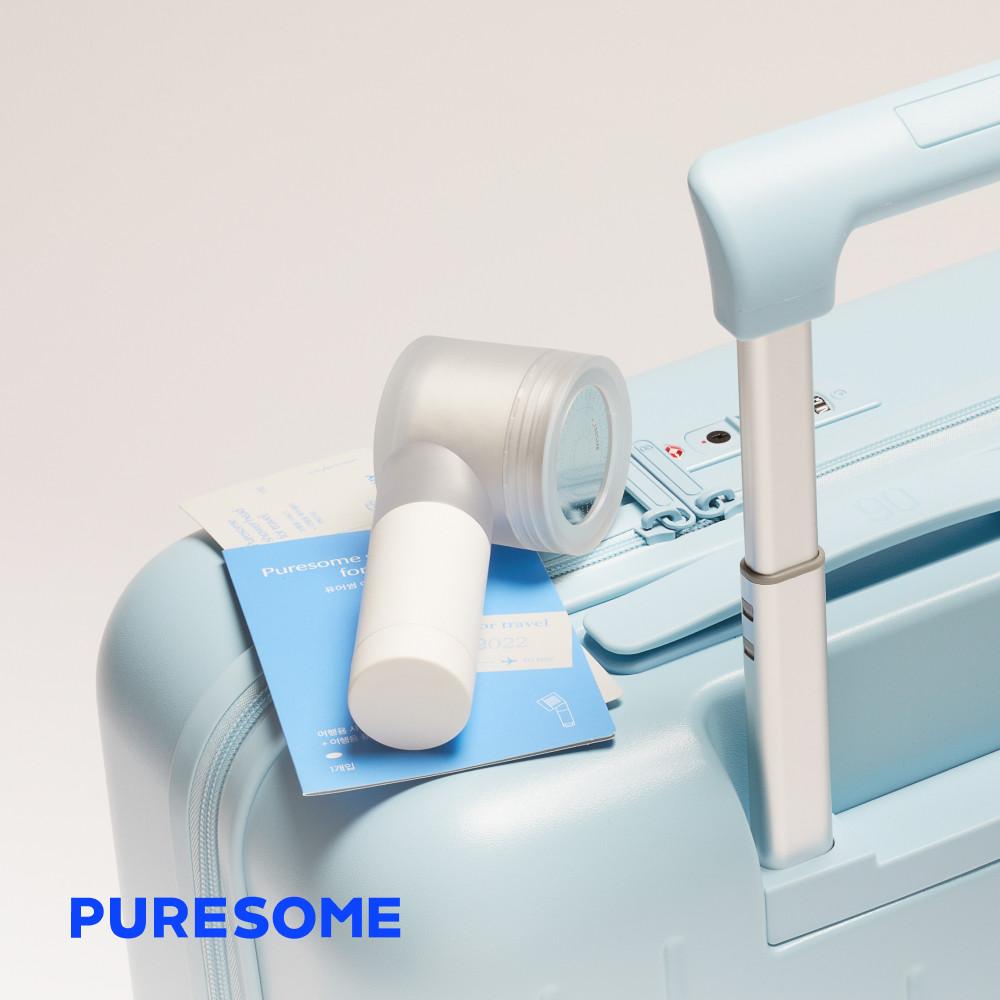 바디럽 퓨어썸 여행용 미니 필터 샤워기(베이직퓨어필터 1개 포함) 석회수 필터 : 바디럽